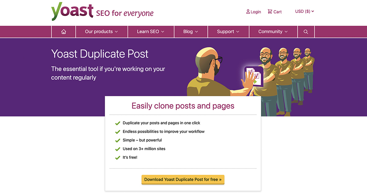 Yoast Duplicate Post提供元サイト